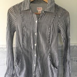 Mossimo striped button shirt